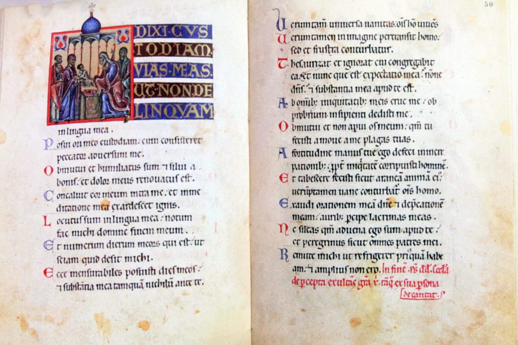 Libro dei Salmi Federico II