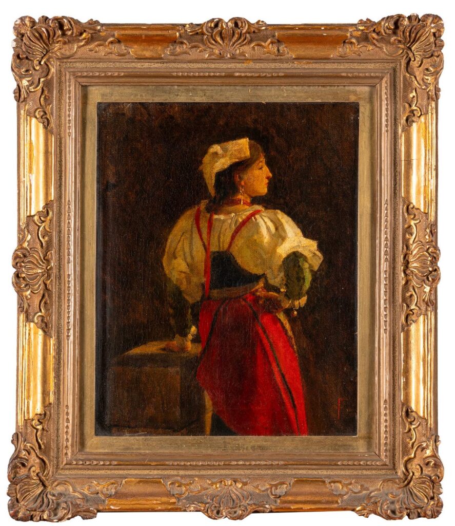 Federico Faruffini, Popolana