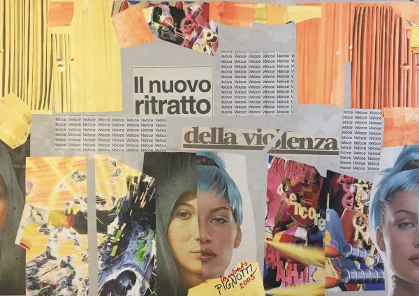 Lamberto Pignotti, Violenza Collage