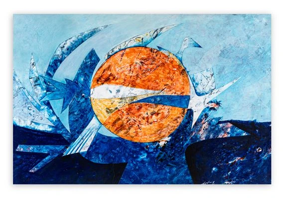 Gianni Dova, Alba sul mare